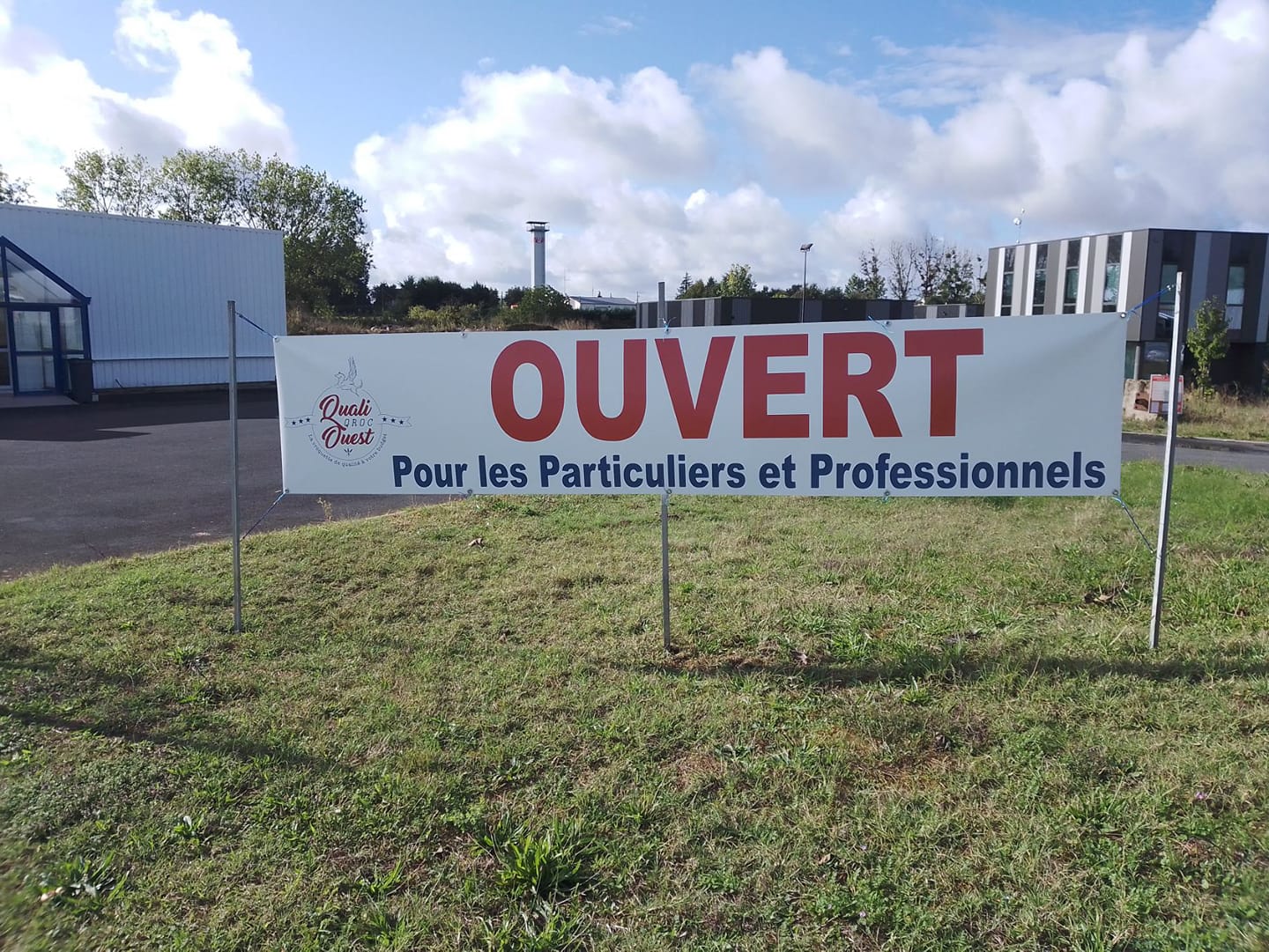 banderole ouverture magasin pour professionnels et particuliers
